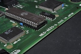 NEO GEO AES AES3-6 Console Full Recap NEOGEO SNK, YPbPr out, Joystick