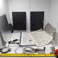 Lowel Light Control Accessory Lot   Barndoors, Flags, Flector, Gel Packs  Docs