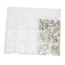 720Pcs 2.8/4.8/6.3mm Quick Splice Male and Female Wire Spade Connector Crimp