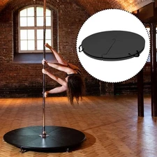 Foldable Pole Dance Mat Sports Training Yoga Pad for Home Gym Studio Workout