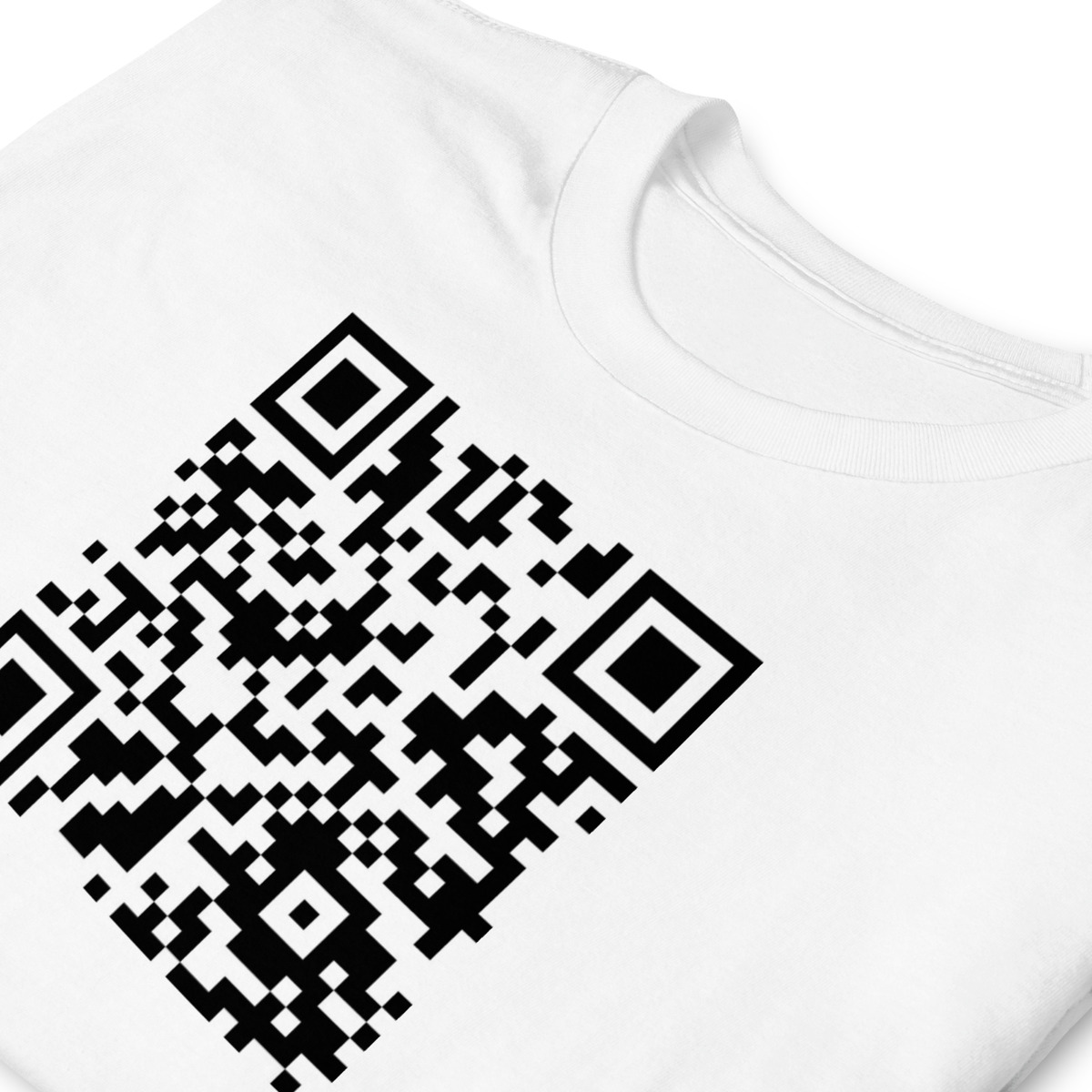 NEW RICK ASTLEY T SHIRT FEATURING A RICK ROLL QR CODE ON THE BACK! VINTAGE  80s