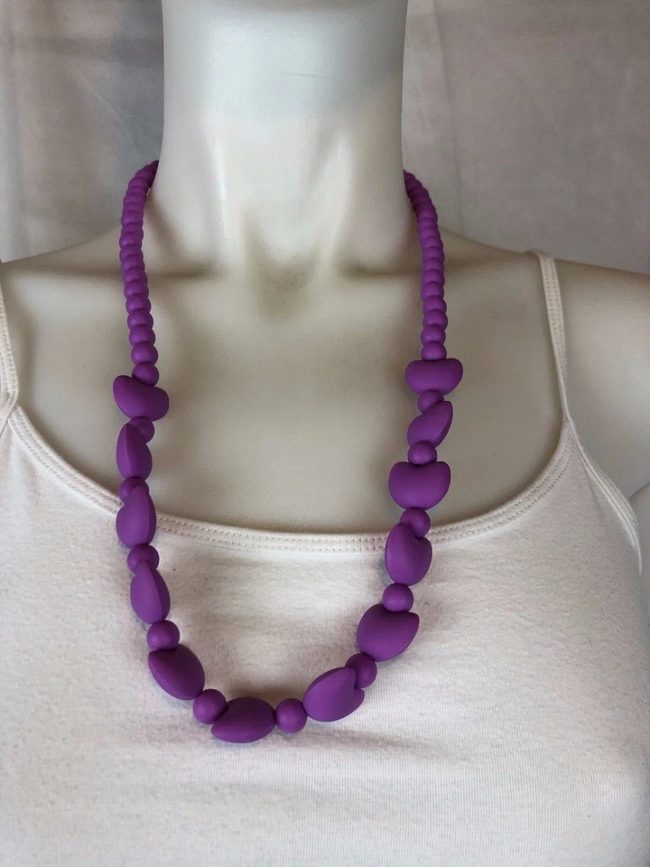 Baby Silicone Teething Necklace for Mom to Wear BPA Free FDA APVD Pick Color #10 - Image 4 of 4