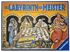Labyrinth der Meister - Ravensburger - 1991 - Guter Zustand - Komplett - Kult 1A