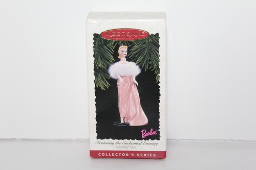 1996 Hallmark Keepsake Ornament ENCHANGED EVENING Barbie Doll Collector Series - Picture 3 of 4