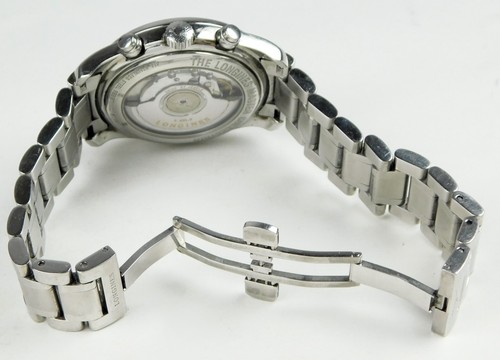 Reloj Hombre Longines Master Collection Cronógrafo Acero Inoxidable B9679 - Imagen 6 de 14