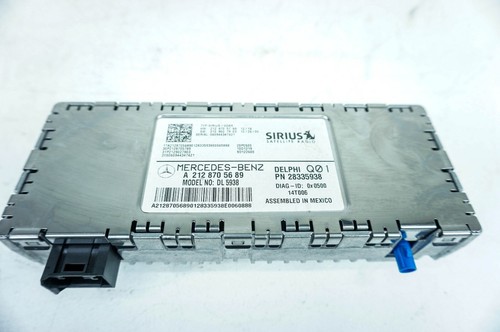 14-16 Mercedes E350 W212 OEM Sirius Satellite Radio Receiver Module 5087 - Bild 4 von 18