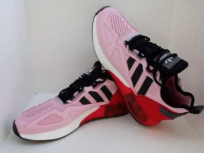 Size 9 - Ninja x adidas ZX 2K Boost Time In - True Pink Scarlet