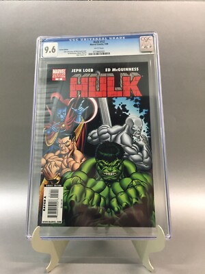 Hulk #12 CGC 9.6 McGuinness Variant Marvel 2009 Defenders & Red Hulk App.