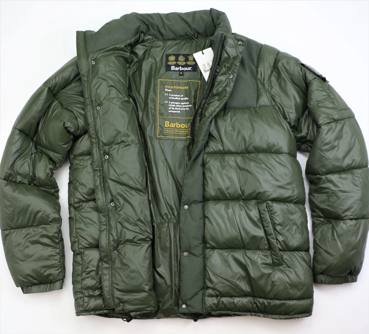 New Barbour Etna Quilted Jacket Gold Standard Men s Sizes L XL XXL