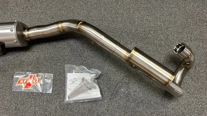 Sistema de exaustão completo DR.D 2011-12 KTM 350SX-F SS/AL - Imagem 3 de 4