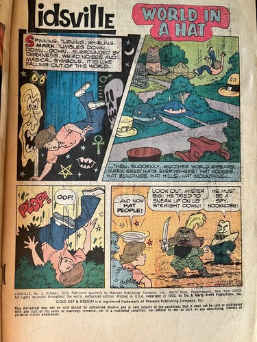 LIDSVILLE #1 Gold Key Comics 1972 Low Grade GD 2.0 - Bild 10 von 10