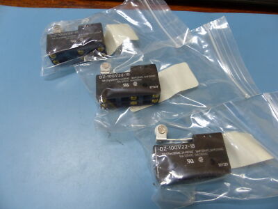 Omron  DZ10GV22B Qty of 3 per Lot Omron DZ10GV221B Basic Switch
