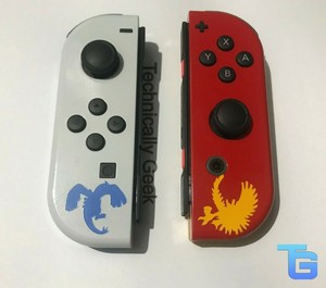 painted joycons