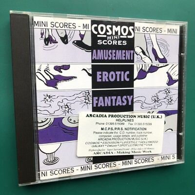 Yo Romano AMUSEMENT EROTIC FANTASY SCI-FI Soundtrack Library CD Cosmos VERY RARE