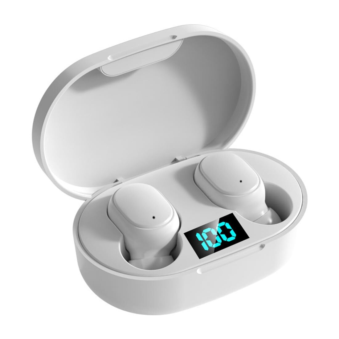 ONUPDA E6S Wireless Earbuds Bluetooth Headphones White