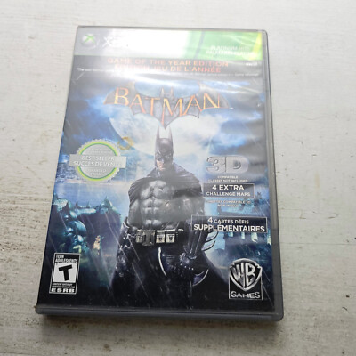 Batman: Arkham Asylum (Microsoft Xbox 360, 2009)