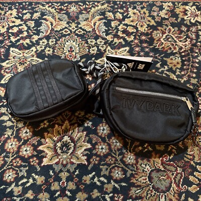 ADIDAS x IVY PARK Black Belt Bag H09189 Brand New With Tags.