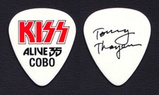 KISS Tommy Thayer Signature Alive 35 Cobo Hall Guitar Pick - 2009 Tour