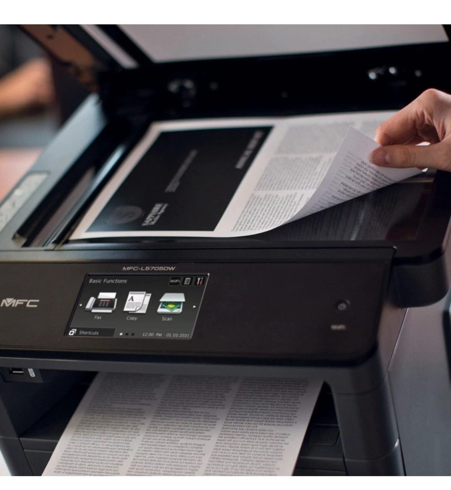 Brother MFCL5705DW AllinOne Wireless Monochrome Laser Printer eBay