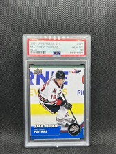 Matthew Poitras Star Rookie Blue PSA 10 2021-22 CHL Hockey #337 Card Bruins 