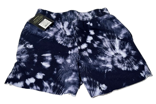 Art Class Bottoms Navy Tie Dye Short Girls Size S (6/6X) - Picture 2 of 4