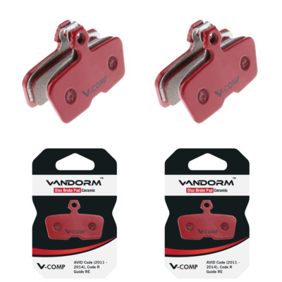 2er-PACK Avid Code, Vandorm V-COMP KERAMIK MISCHUNG Scheibenbremsbeläge