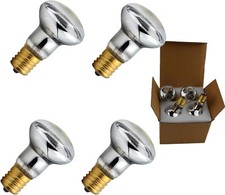 4 Pack Lava Lamp Bulb R39 E17 30W Reflector Type Bulb,Glitter Lamps Bedroom and
