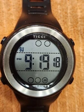 Ticci Multifunction Medical LCD ALARM Watch, EASY READ. NWOB, INSTRUCTIONS INCL.