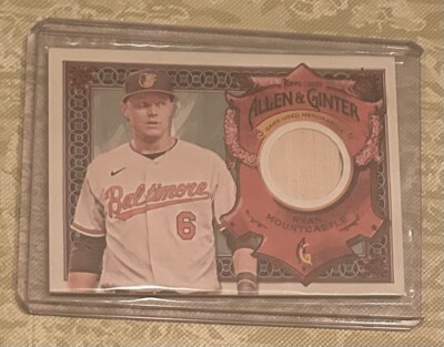 Ryan Mountcastle Allen & Ginter Bat Patch 2022 Topps #AGRA-RM Orioles MLB