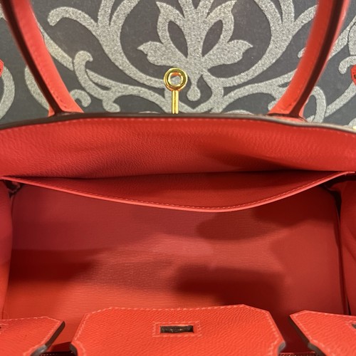 Hermès Birkin 30 Rose Jaipur – Gold Hardware, Togo Leather, w/ Dustbag - Picture 8 of 23