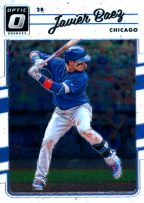 2017 Donruss Optic #82 Javier Baez Chicago Cubs