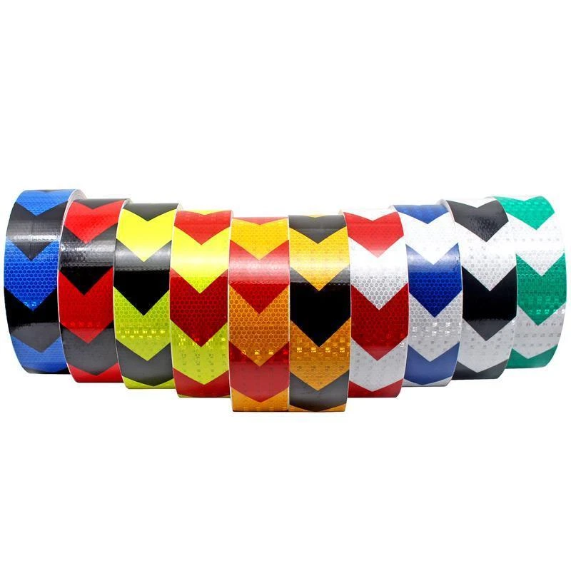 5cm Width Arrow Reflective Sticker for Car Truck - Night Safety Warning Decorati - Image 2 of 4