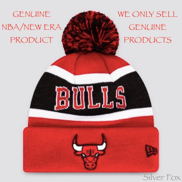 CHICAGO BULLS NBA NEW ERA RED BLACK & WHITE WORDMARK BEANIE CAP HAT BRAND NEW
Opens in a new window