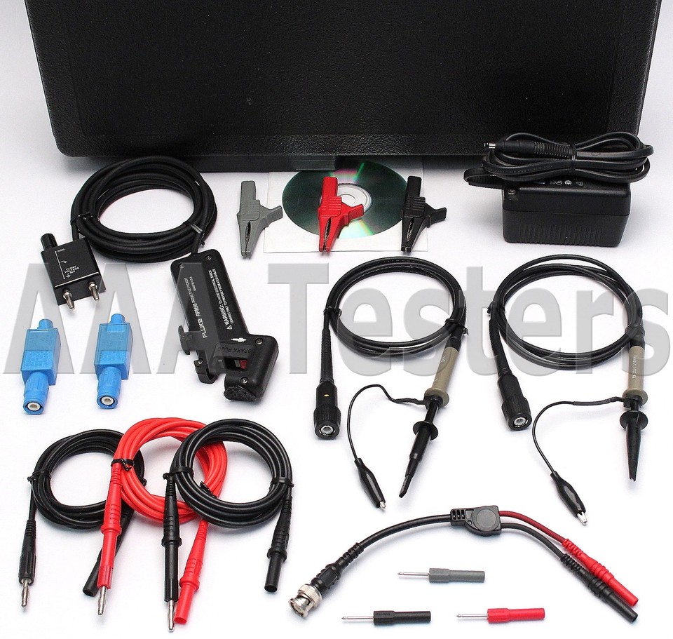 Fluke 98 Series II Automotive Scopemeter 300V Handheld Dual Channel