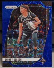 2024 Panini Prizm WNBA Blue Velocity Parallel #73 SYDNEY COLSON Las Vegas Aces