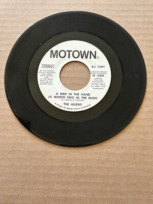 *THEALIENS 45 A BIRD IN THE HAND IS WORTH TWO IN THE BUSH PROMO MOTOWN RECORDS