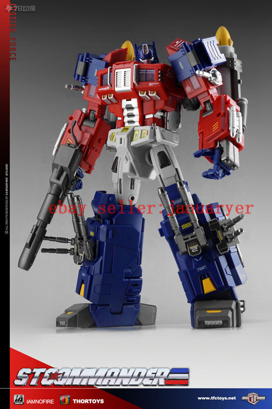 Perfect Tfc Toys Stc-01 Rolling Thunder Optimus Prime Action