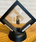 Civil War,Andersonville Prison,gate/fence wood slivers in floating case w/stand — photo 2