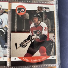 1990-91 Pro Set Kjell Samuelsson Philadelphia Flyers #222