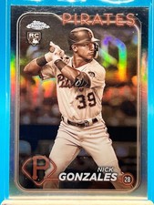 2024 Topps Chrome - Nick Gonzales #72 Sepia Refractor (RC)