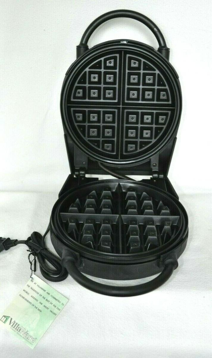 Villaware* Professional Series Round Belgian Waffler Waffle Maker