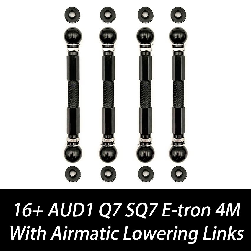 iiD LOWERiNG KiT Q7(4M) Bentayga用 For 2016+ Audi Q7 SQ7 RSQ7 4M Adjustable Lowering Links Air Ride