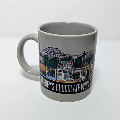 Vintage Mug Hershey's Chocolate World 1989 Coffee Tea Hot Chocolate 12 oz. MUG 