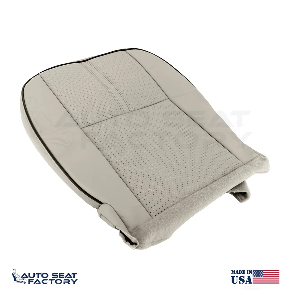 Cubierta de asiento inferior bronceada perforada para pasajero Lincoln MKZ 2010-2012 Foto 4 de 4