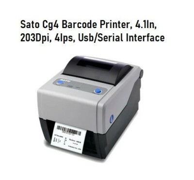 Sato Cg4 Barcode Printer 4.1-inch