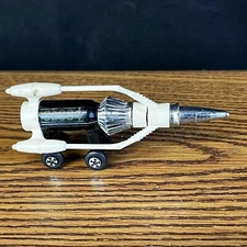 Vintage Yot Toys Thunder Bird 3 USAF Rocket Vehicle Diecast Thunderbirds 52884