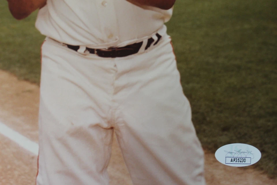 Monte Irvin (d.2016) New York Giants HOF Autographed 8x10 Signed Photo JSA COA - Image 4 of 4