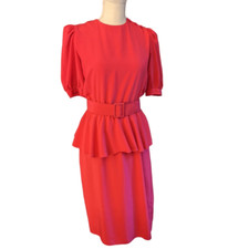 Cassidy vintage pink dress with poplin details size 6
