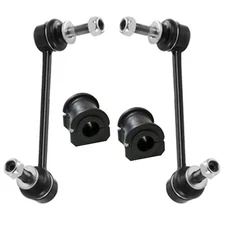 4pc Front Sway Bar Links + Front Bushings 4x4 Toyota Tacoma 2005-2015 29mm-30mm