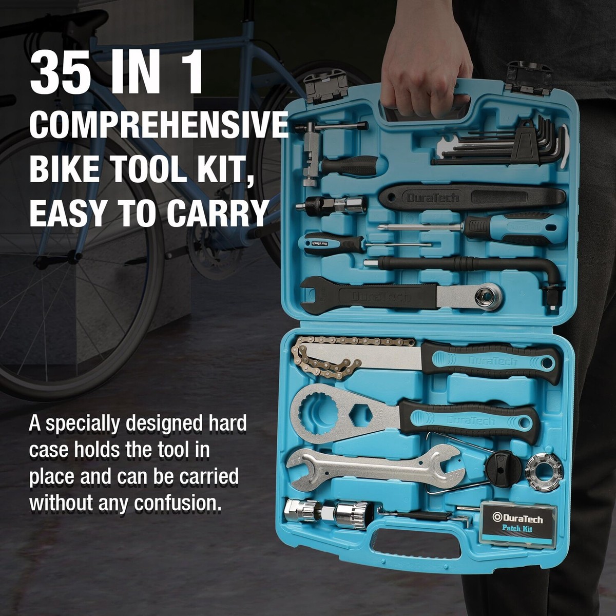 Kit d'outils de réparation - DURATECH - 41 pièces